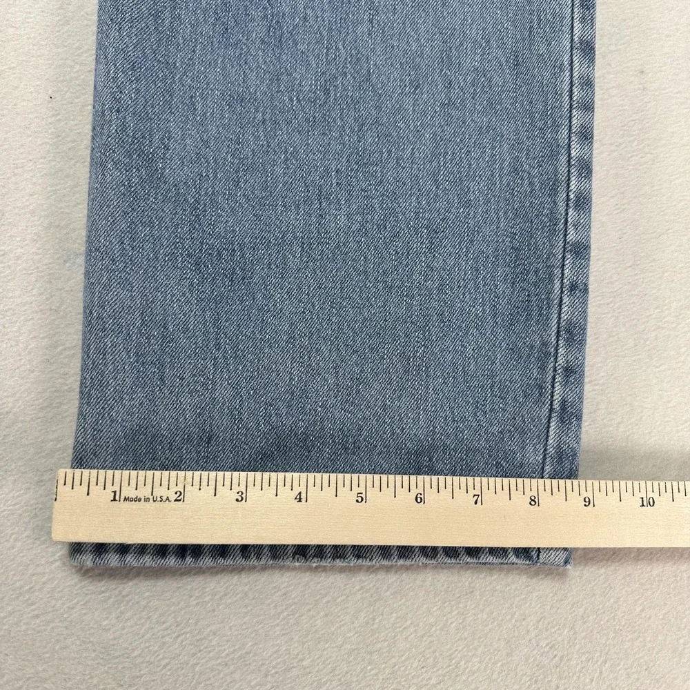 Levis 550 Jeans Mens 38x30‎ Blue Denim Relaxed Fit Tapered Leg Light Wash Y2K